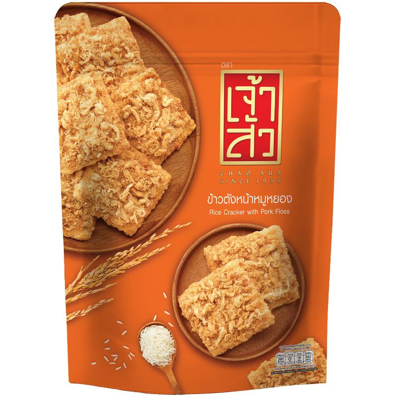 CHAO SUA Rice Cracker with Pork Floss – 80g