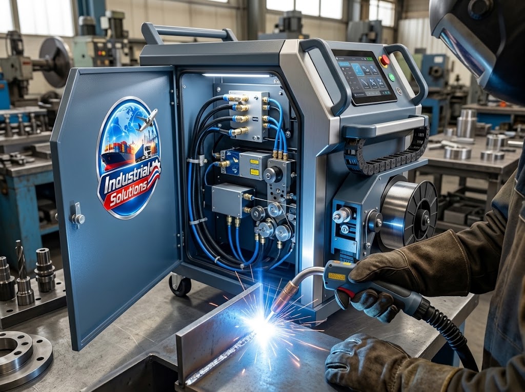 3-in-1 Handheld Industrial Fiber Laser Welding, Cleaning & Cutting Machine IS-FLW-3000