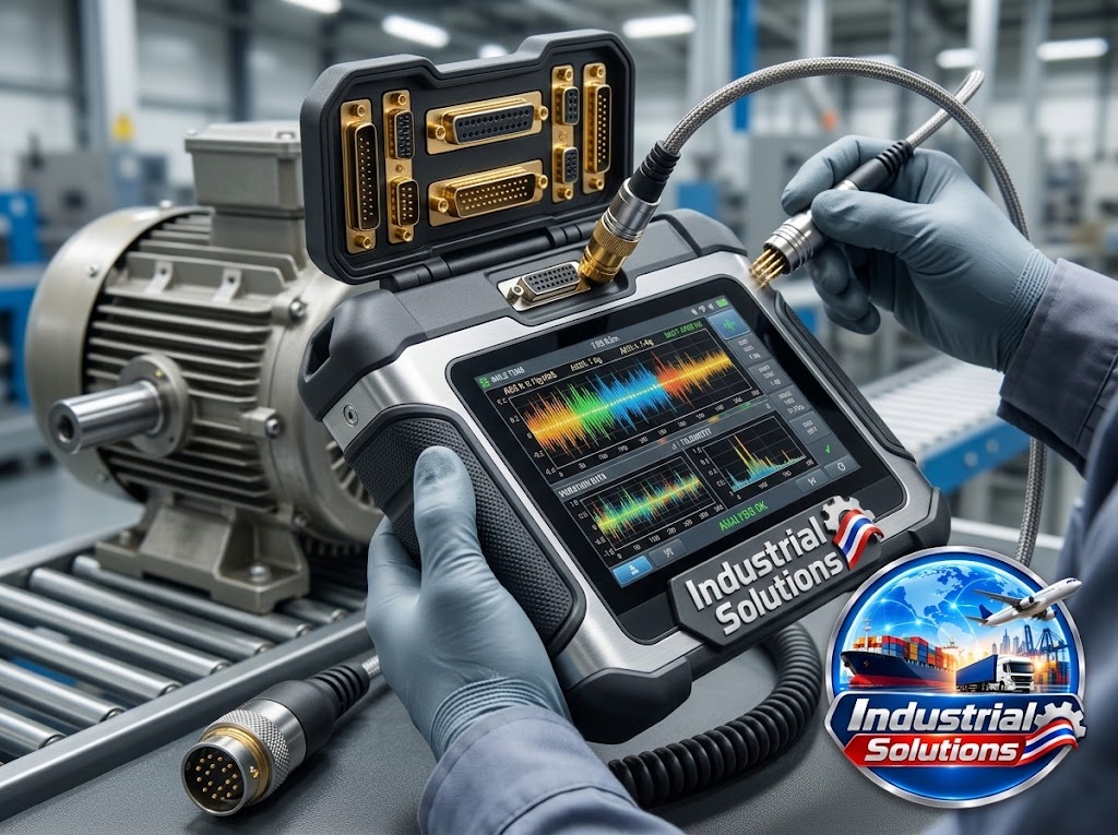 Industrial Multi-Channel Vibration Analyzer & Diagnostic Scanner IS-VIB-9000