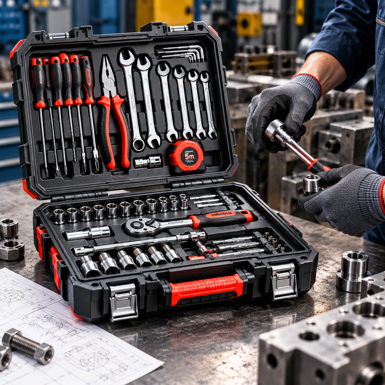 Industrial Solutions Professional Industrial Tool Kit