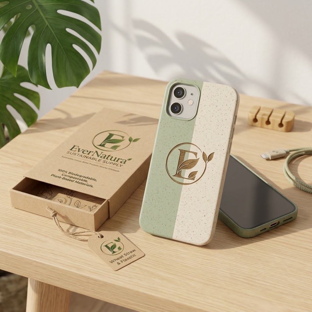 EverNatura 100% Biodegradable Wheat Straw Phone Case