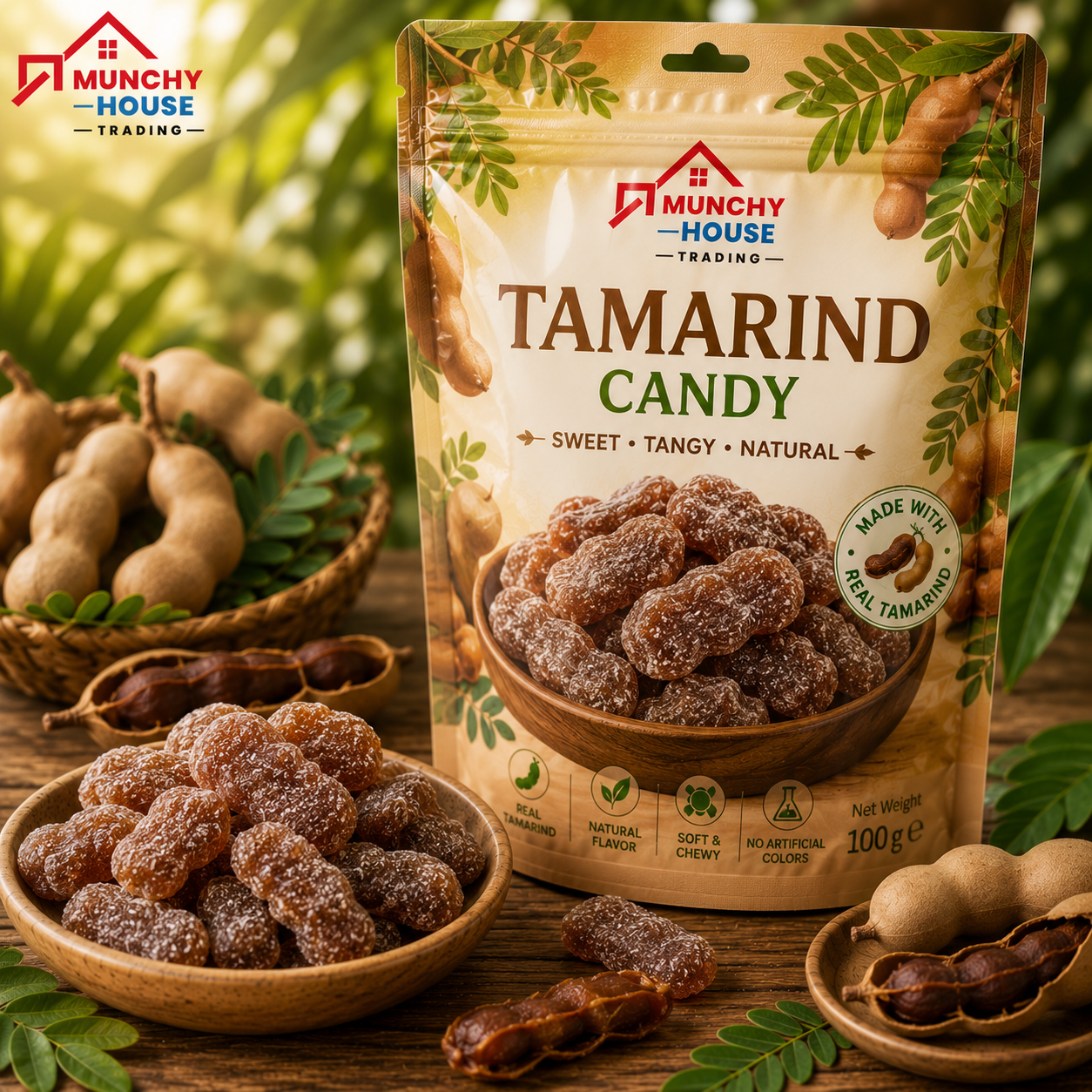 Munchy House Trading Premium Tamarind Candy