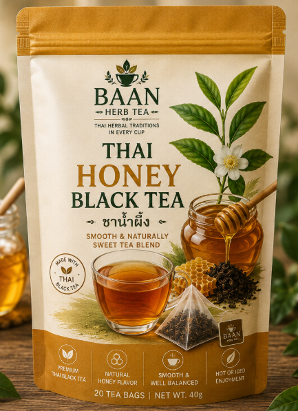 Thai Honey Black Tea – Smooth & Naturally Sweet Tea Blend