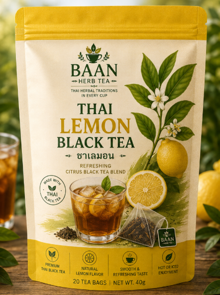 Thai Lemon Black Tea – Refreshing Citrus Black Tea Blend