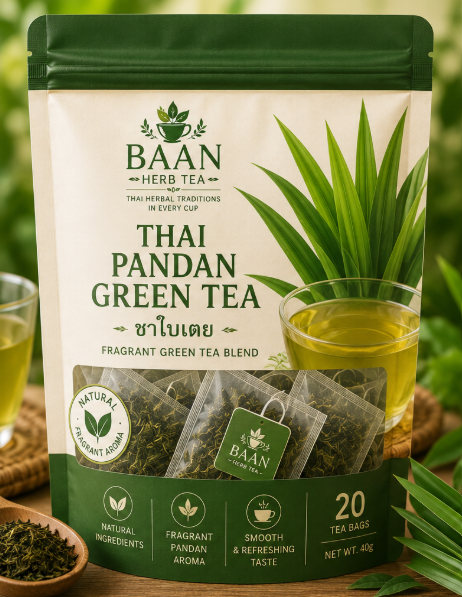 Thai Pandan Green Tea – Fragrant Green Tea Blend