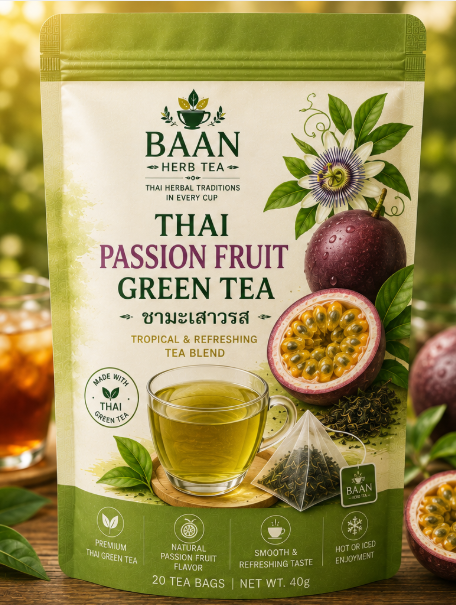 Thai Passion Fruit Green Tea – Tropical & Refreshing Tea Blend