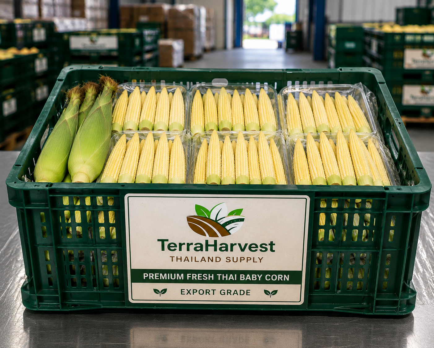 Premium Fresh Thai Baby Corn – Export Grade