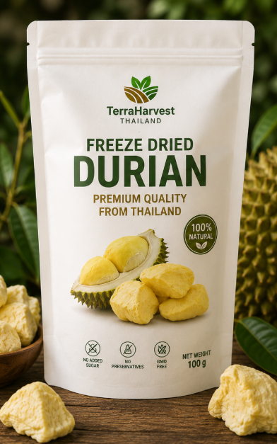 Premium Thai Freeze Dried Monthong Durian