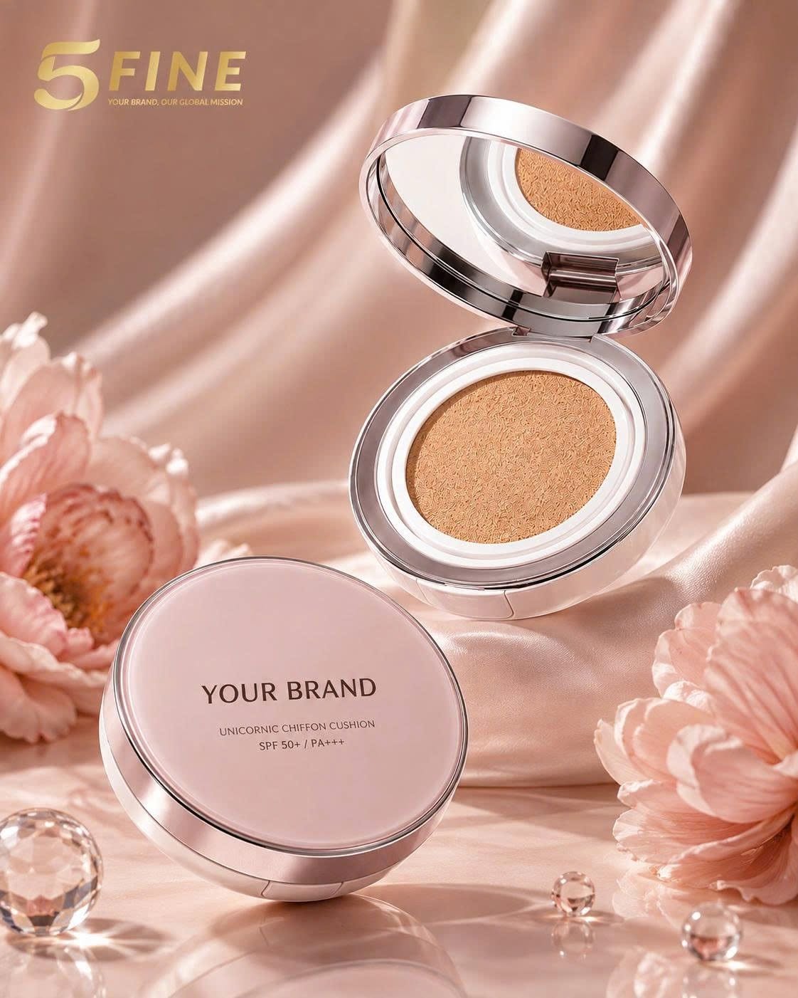OEM Cushion Foundation – Custom Private Label SPF Cushion Makeup