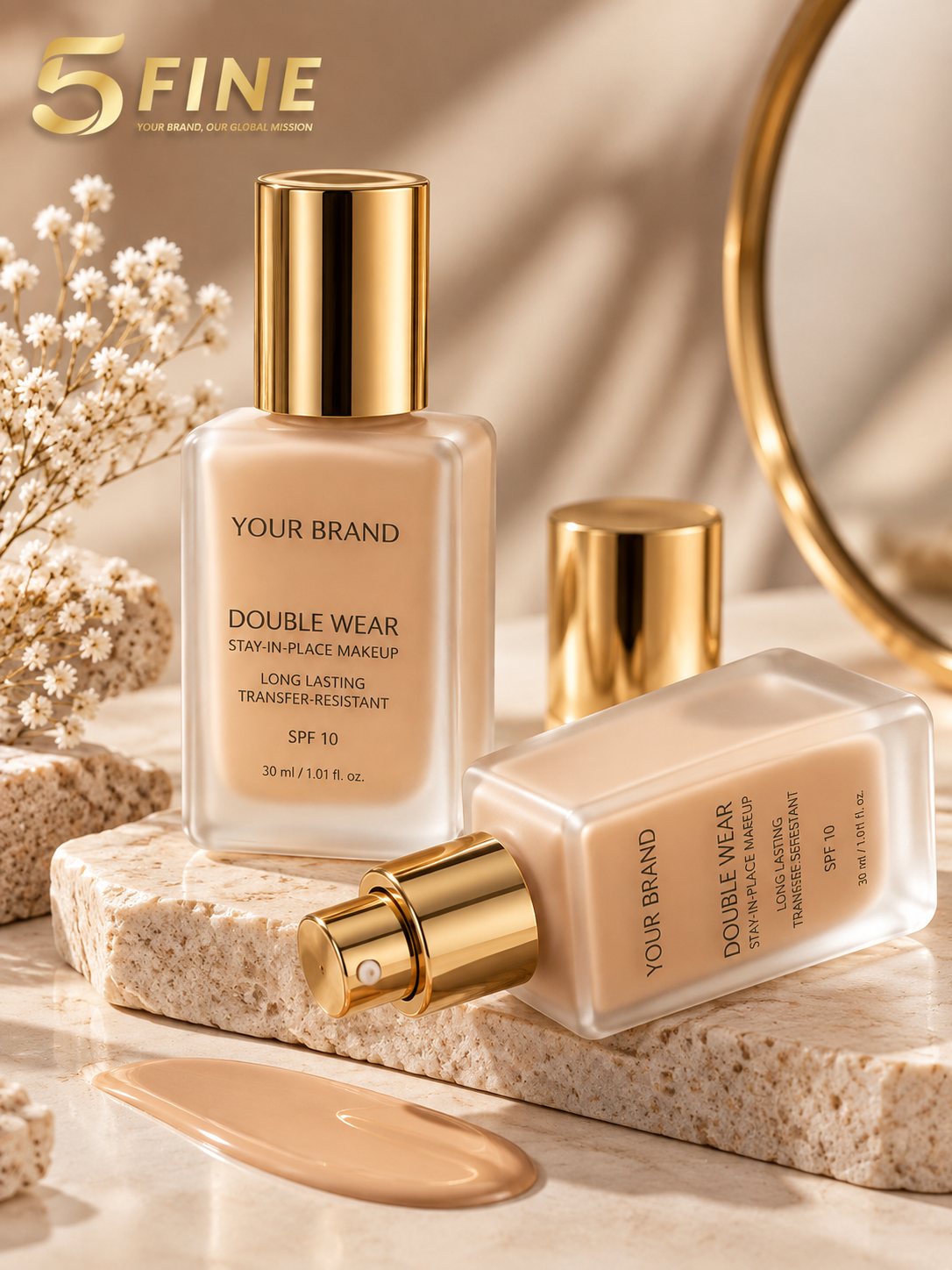 OEM Liquid Foundation – Custom Private Label Long-Wear Foundation