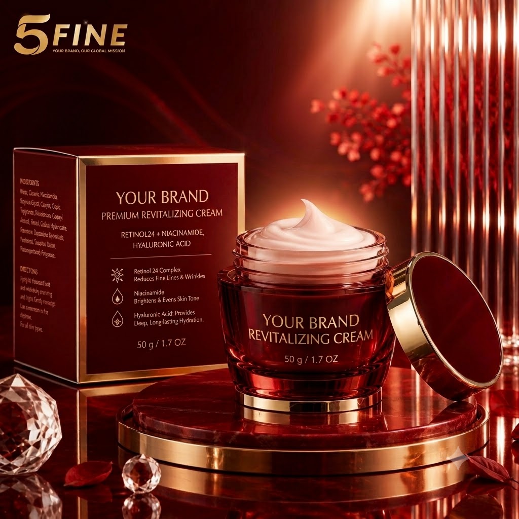 OEM Retinol Face Cream – Anti-Aging & Skin Renewal Facial Cream
