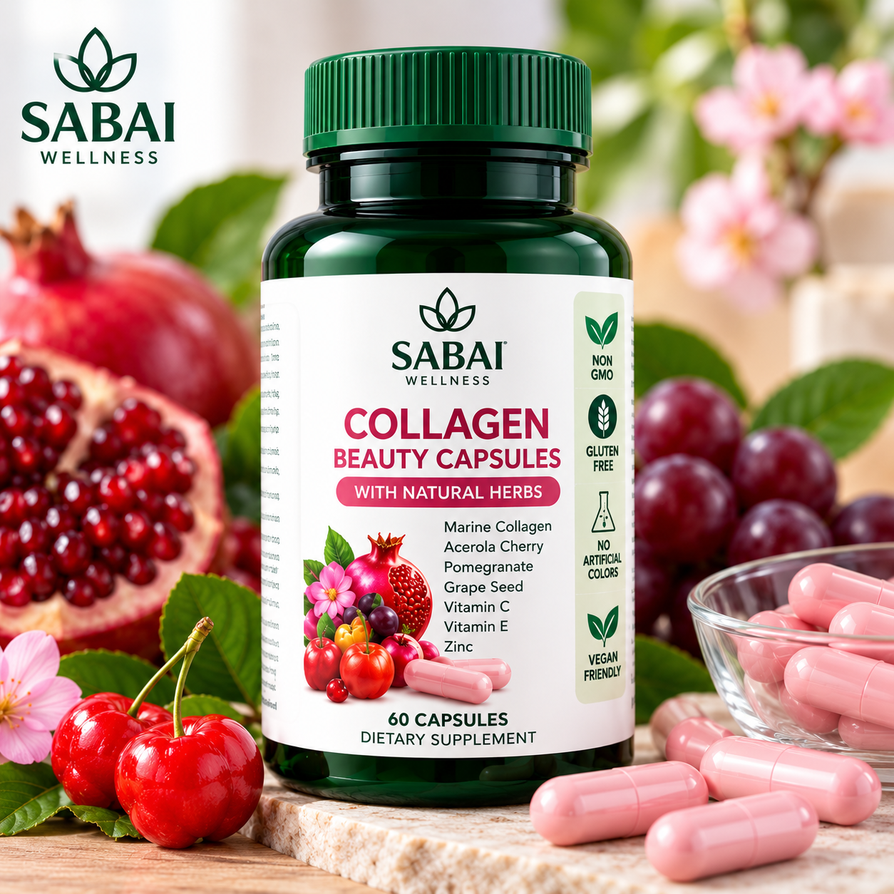 SABAI WELLNESS Collagen Beauty Capsules