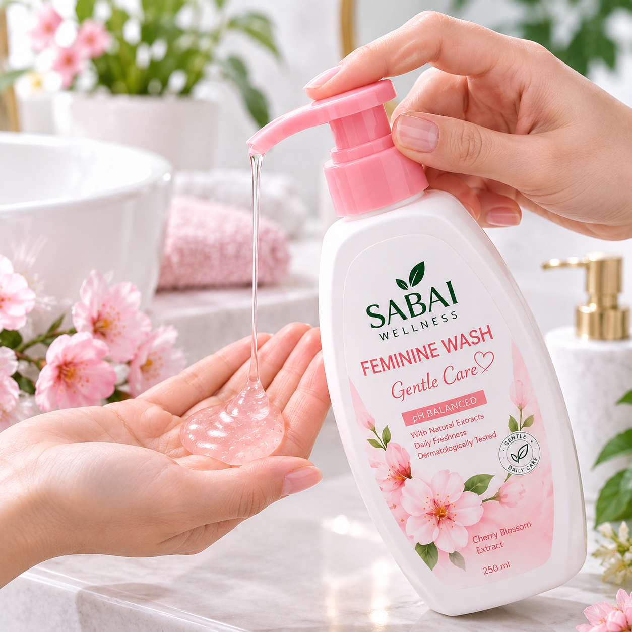 SABAI WELLNESS Feminine Wash – Gentle Care